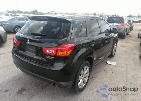 2014 Mitsubishi Outlander Sport Es z USA, uszkodzony, nr VIN 4A4AP3AU0EE012140